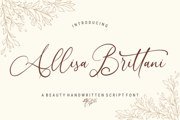 Allisa Brittani: A Delicate Script Handwritten Font for Digital Branding
