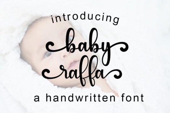 Baby Raffa: A Script Handwritten Font for Warm, Inviting Editorial Design