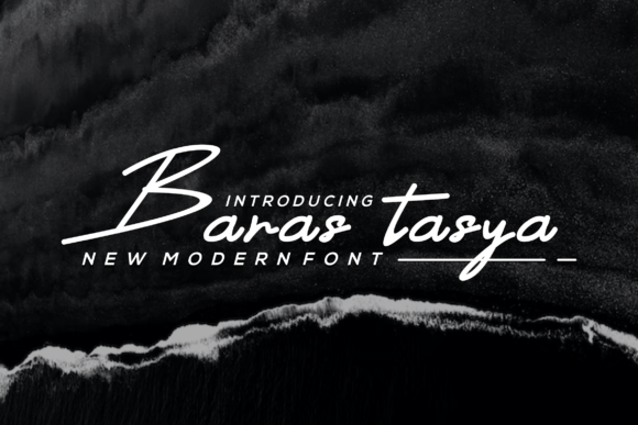 Barastasya: A Script Handwritten Font for Clear, Classy Campaign Messaging