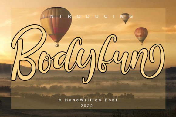 Bodyfun: A Script Font That Adds Playfulness to Editorial Design