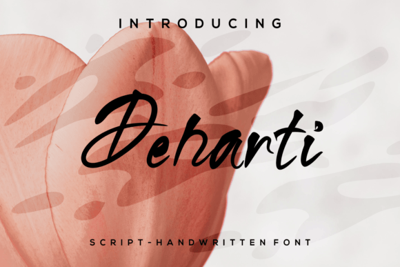Deharti: A Romantic Script Handwritten Font for Digital Branding