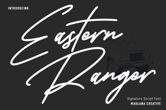 Eastern Ranger: A Casual Super Slanted Script Font for Editorial Warmth
