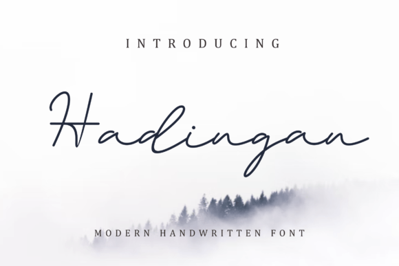 Hadingan Script Font: A Versatile Tool for Crafters and Designers
