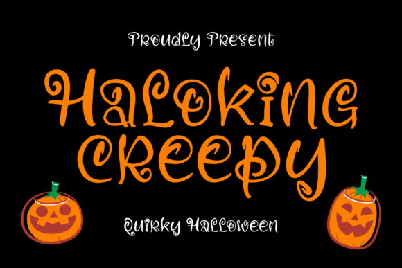 Haloking Creepy: A Script Handwritten Font for Bold Digital Branding