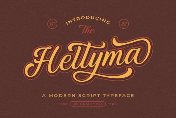Heltyma: A Vintage Script Handwritten Font for Elegant Branding