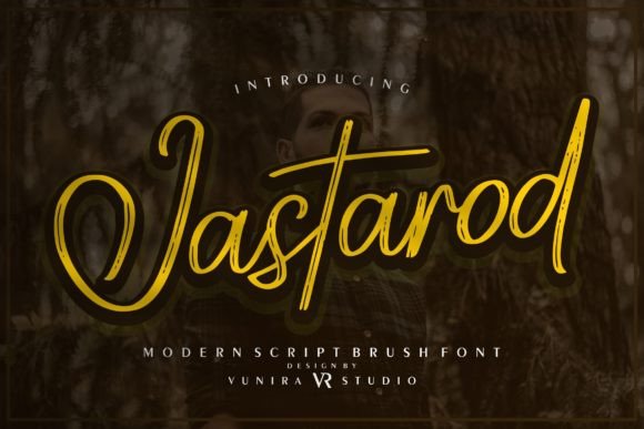 Jastarod: A Modern Brush Script Font for Real Branding