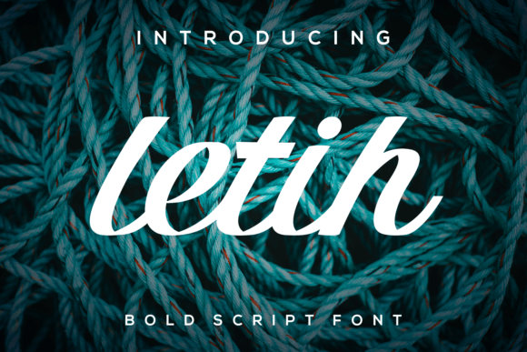 Letih: A Stylish Script Handwritten Font for Real Branding