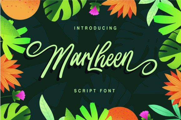 Marlheen: The Playful Script Font for Eye-Catching Digital Campaigns