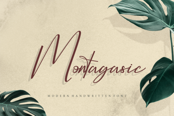 Montagasic: A Stylish Script Handwritten Font for Brand-Centric Design
