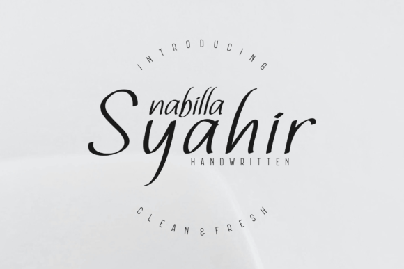 Nabilla Syahir: The Font That Elevates Your Brand