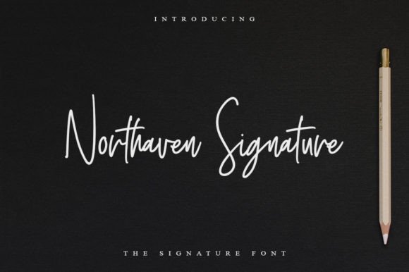 Northaven Signature: A Script Font for Elegant Digital Branding