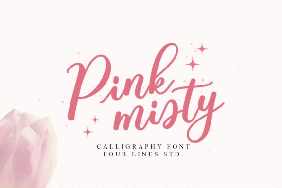 Pink Misty: A Versatile Script Font for Creative Crafters