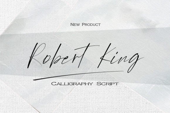 Robert King: A Script Font for Elegant Editorial Design